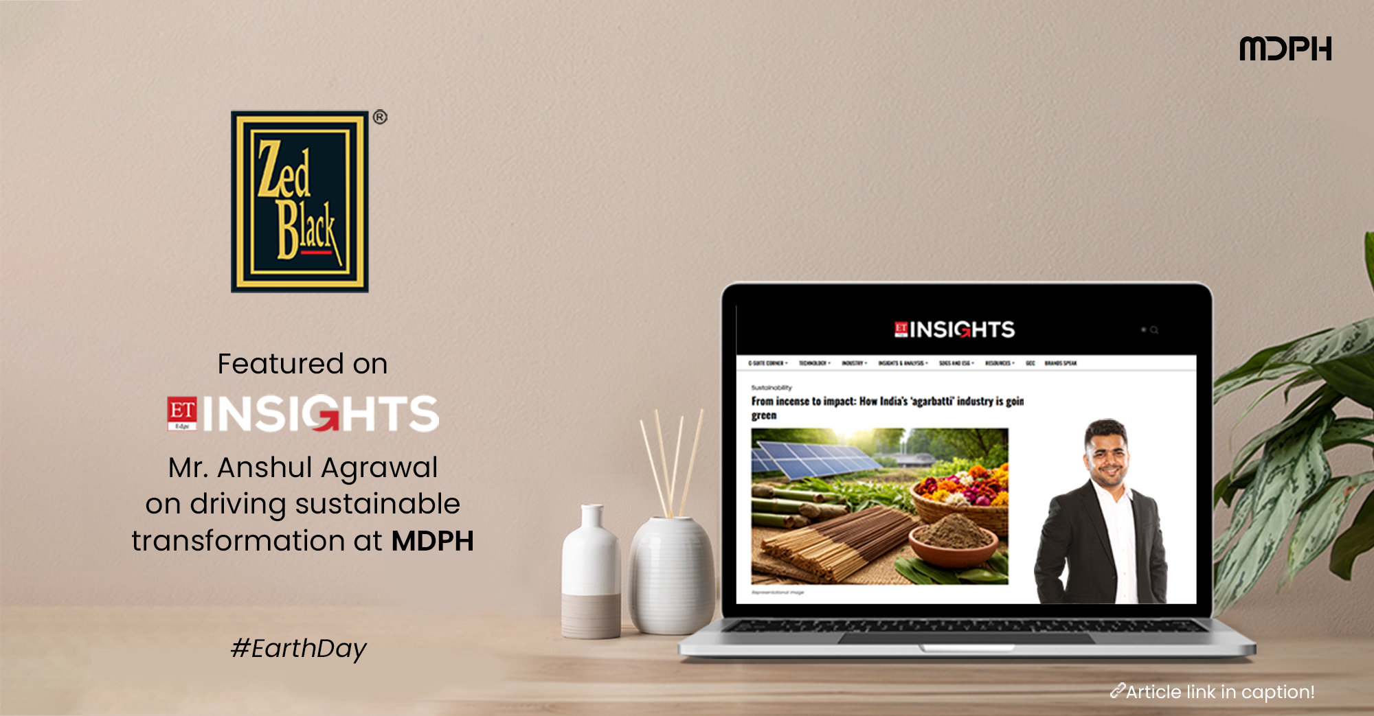 MDPH driving sustainable change in India’s agarbatti industry from tradition to eco-friendly innovation.