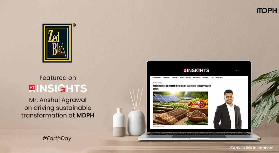 MDPH driving sustainable change in India’s agarbatti industry from tradition to eco-friendly innovation.