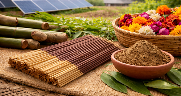 MDPH driving sustainable change in India’s agarbatti industry from tradition to eco-friendly innovation.