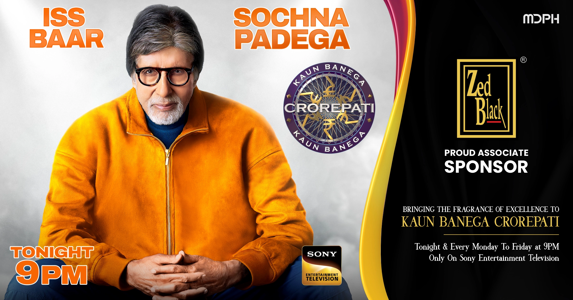 Two Icons. One Stage. Where Kaun Banega Crorepati’s (KBC) knowledge meets Zed Black’s power of belief.