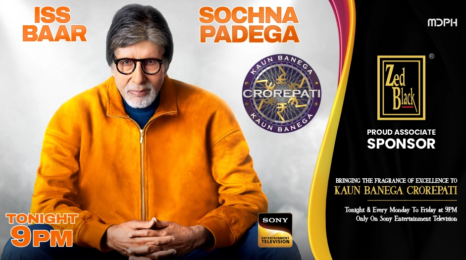 Two Icons. One Stage. Where Kaun Banega Crorepati’s (KBC) knowledge meets Zed Black’s power of belief.